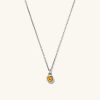 Sia Birthstone Pendant Necklace