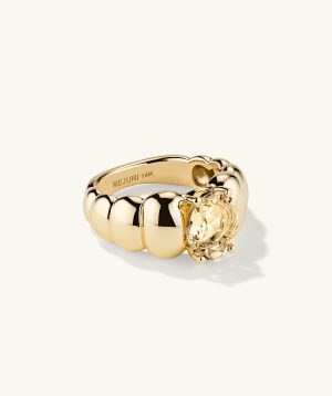 Puffy Charlotte Gemstone Ring