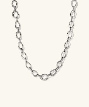 Organic Dôme Ripple Chain Necklace