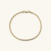 Round Box Chain Bracelet