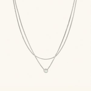 Layered Opal Necklace