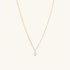 Mini Pearl Pendant Necklace