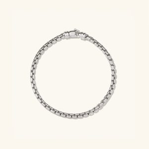 Round Box Chain Bracelet