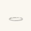 Slim Diamond Eternity Band