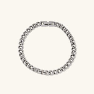5mm Curb Chain Bracelet